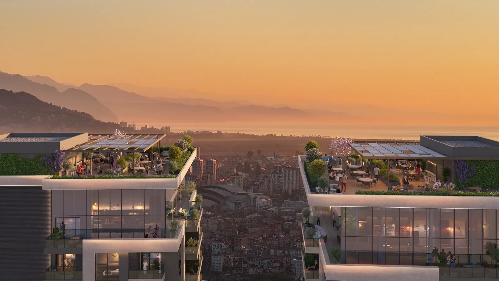 OKTO Art House exterieur render Batumi